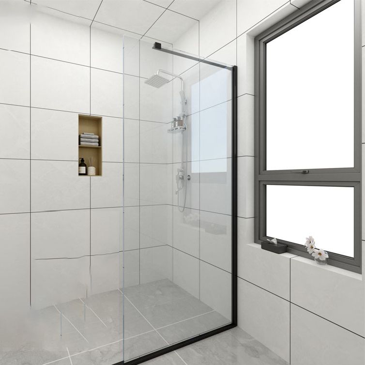 Frameless Transparent Fixed Glass Panel Scratch Resistant Fixed Glass Panel