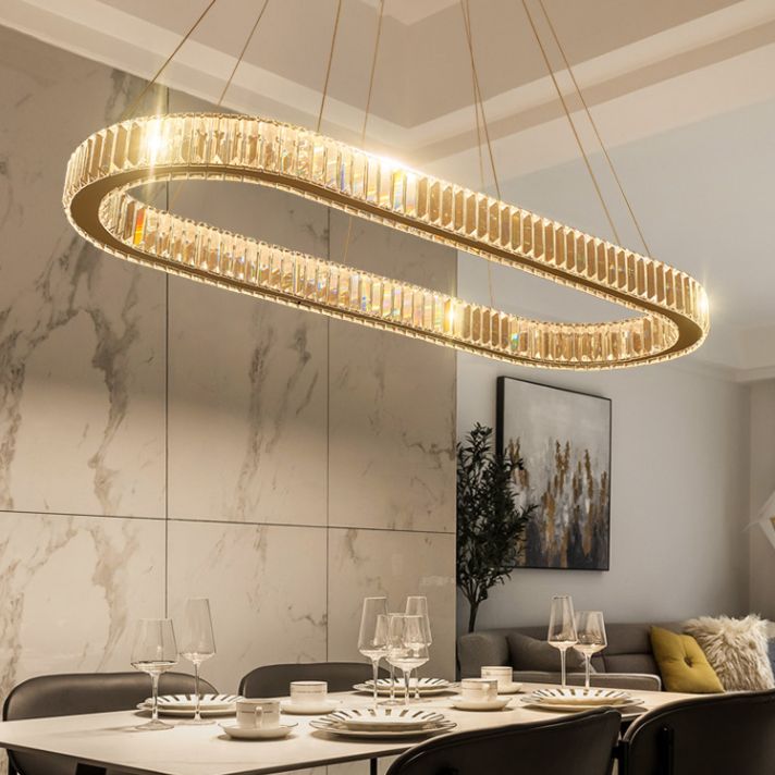 Lampadario contemporaneo Luci lampadari a LED LED LED LED Isola per sala da pranzo