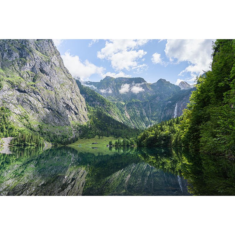 Photography Wall Mural Stain Resistant Landscapes Mountain Decorative Wall Mural