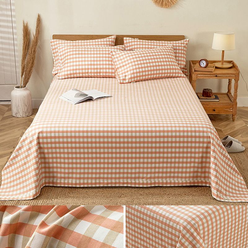 Sheet Printed Twill Cotton Breathable Fade Resistant Non-Pilling Bed Sheet