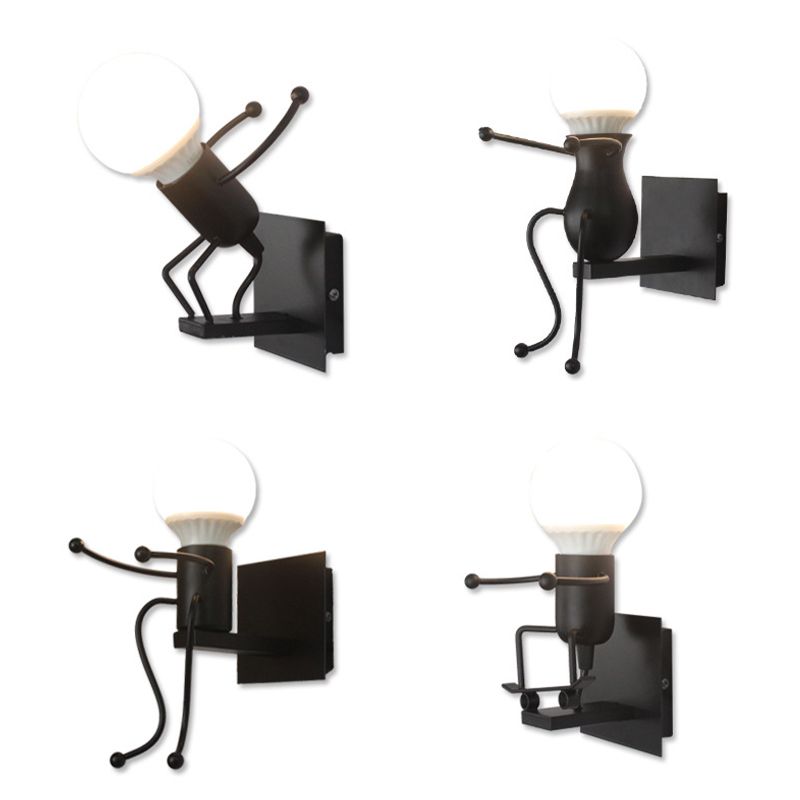 Postmodern Creative Metallic Wall Light Fixture for Sitting Room