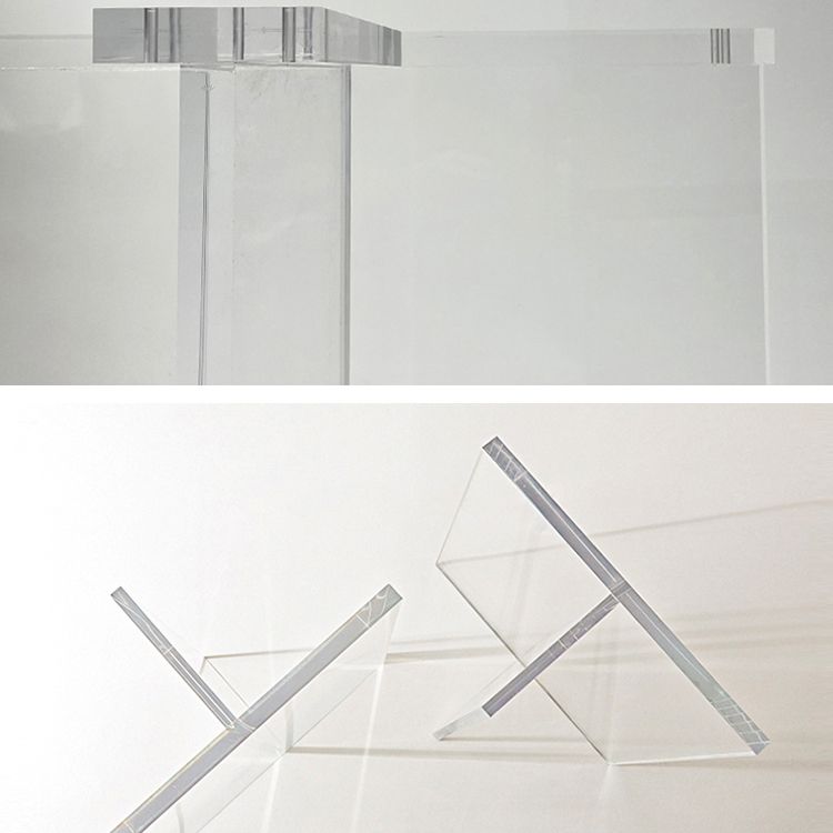 Mesa de comedor rectangular acrílica Mesa de piedra sinterizada para comedor y cocina
