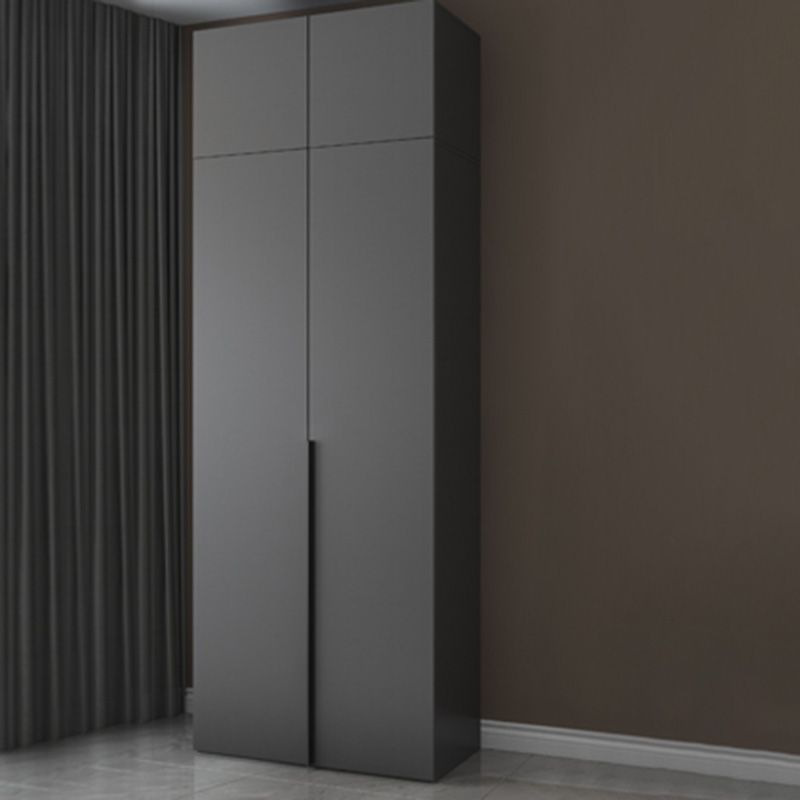 Modern Wooden Wardrobe Cabinet Bedroom Soft Close Doors Armoire