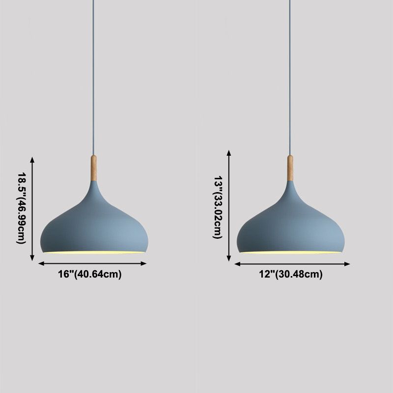 Ciondolo a sospensione in stile moderno a forma di conico 1 ciondolo sospensione leggera