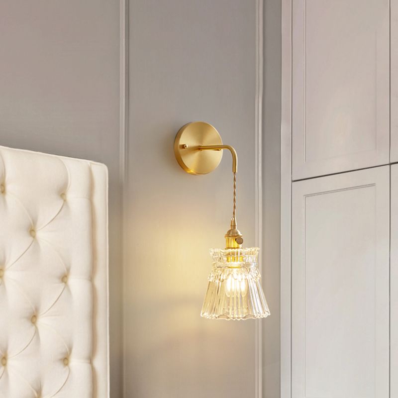 Geometrische Wandlampen für industrielle Stile Glas 1 leichte Wandleuchten