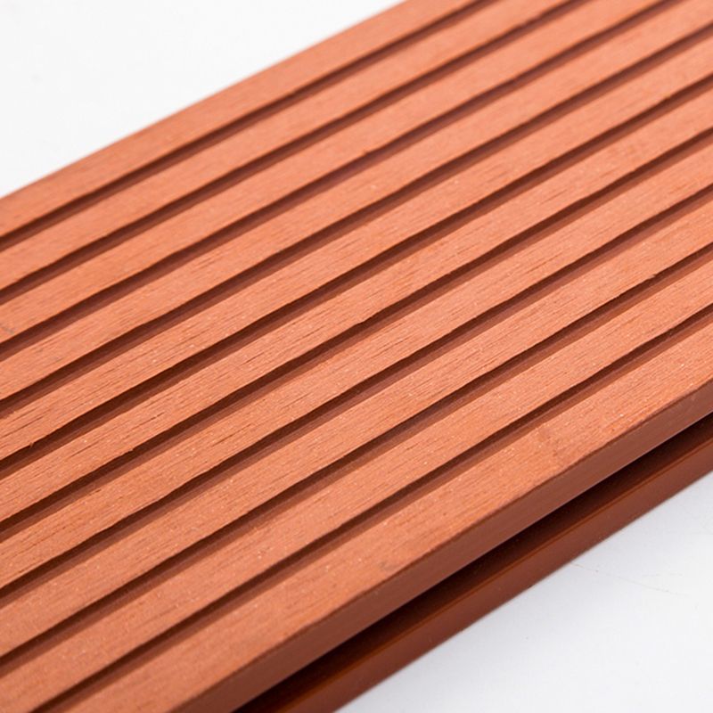 Wire Brushed Floor Tile Click Lock Engineered Wood for Patio Garden