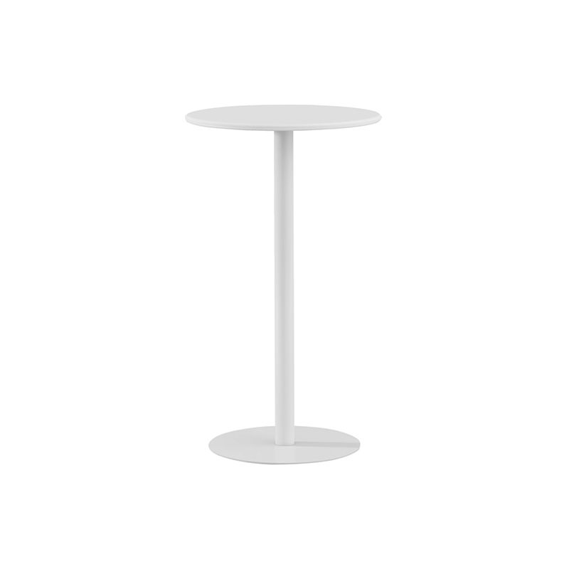 Modem & Contemporary Metal Round Bar Wine Table for Living Room