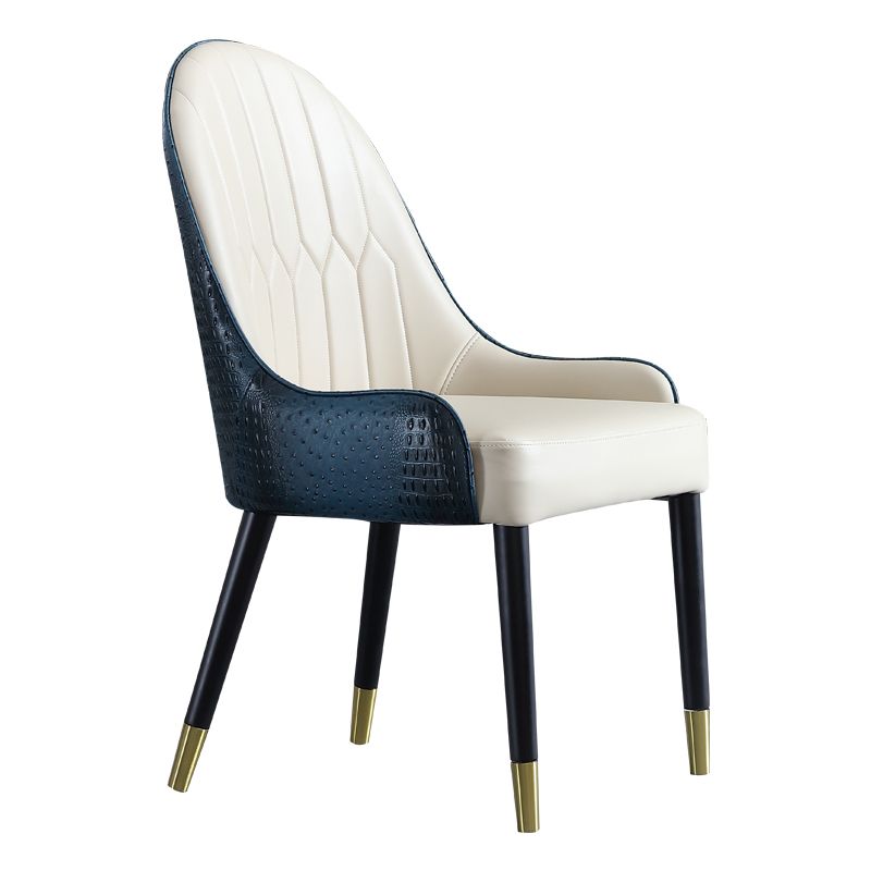 Sillas de comedor de estilo nórdico, silla lateral de comedor de madera con brazo para cocina