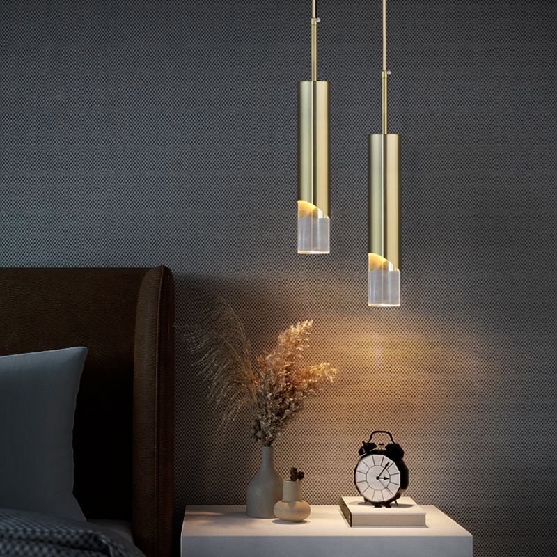 Geometric Shape Metal Hanging Light Modern Style Multi Lights Hanging Light Fixtures