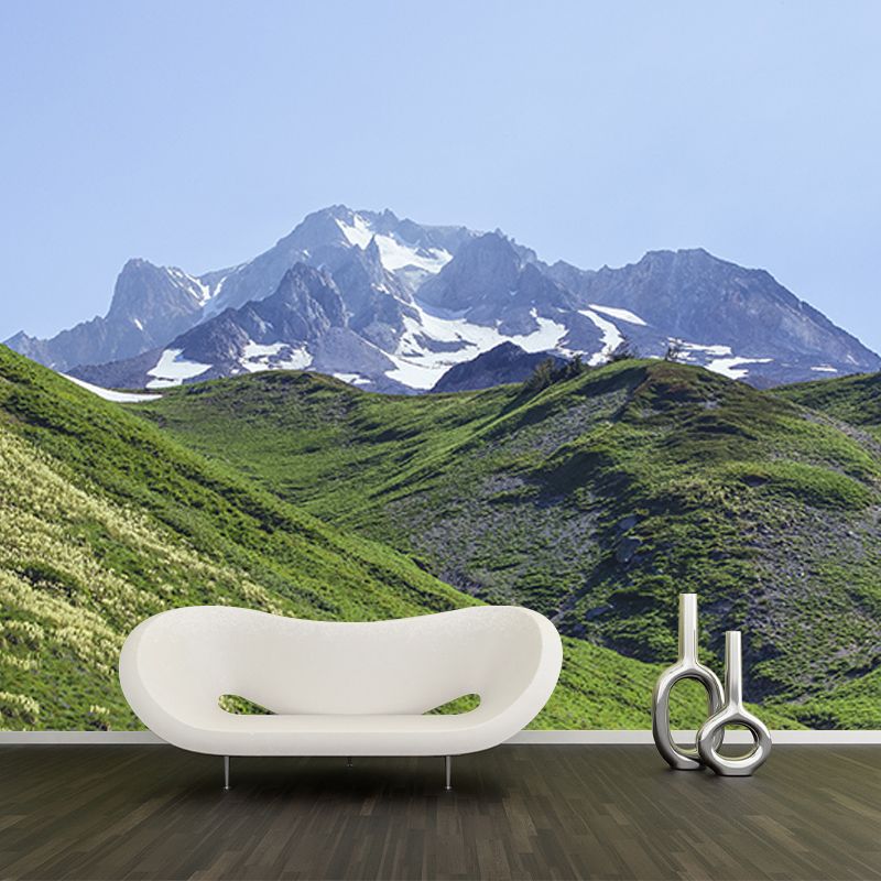 Mountain Photo Wall Mural for Living Room Bedroom Wall Decor, Made to Measure