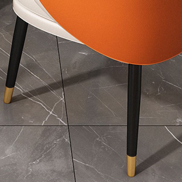 Glam Sintered Stone Dining Set Round 1/2/5 Pieces Dining Set for Home Use