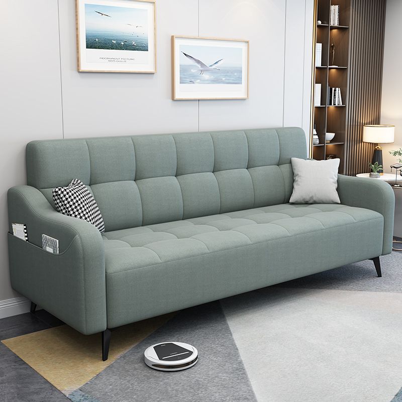 Modern Linen Charles Of London Sofa with Storage Bag for Living Room, Apartment