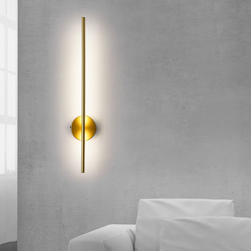 Modern Metal Shade Wall Lighting Fixtures Black/gold Shade Wall Lamp for Bedroom