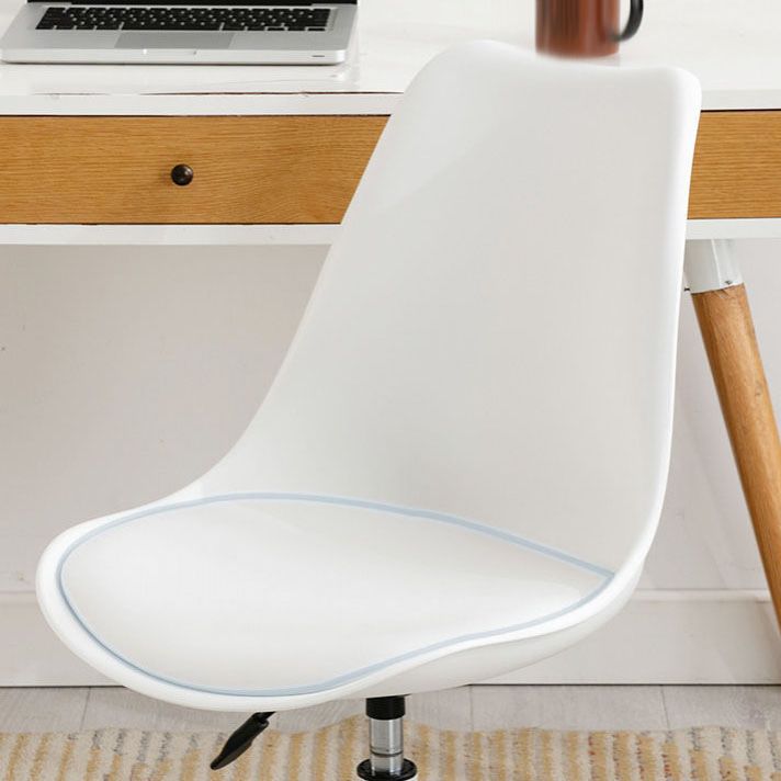 Modern Nylon Conference Chair with Low and Swivel Back Home Office Chair