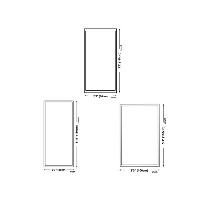 Grey Modern Carpet Geometric Pattern Polyester Area Rug Anti-Slip Area Rug for Bedroom