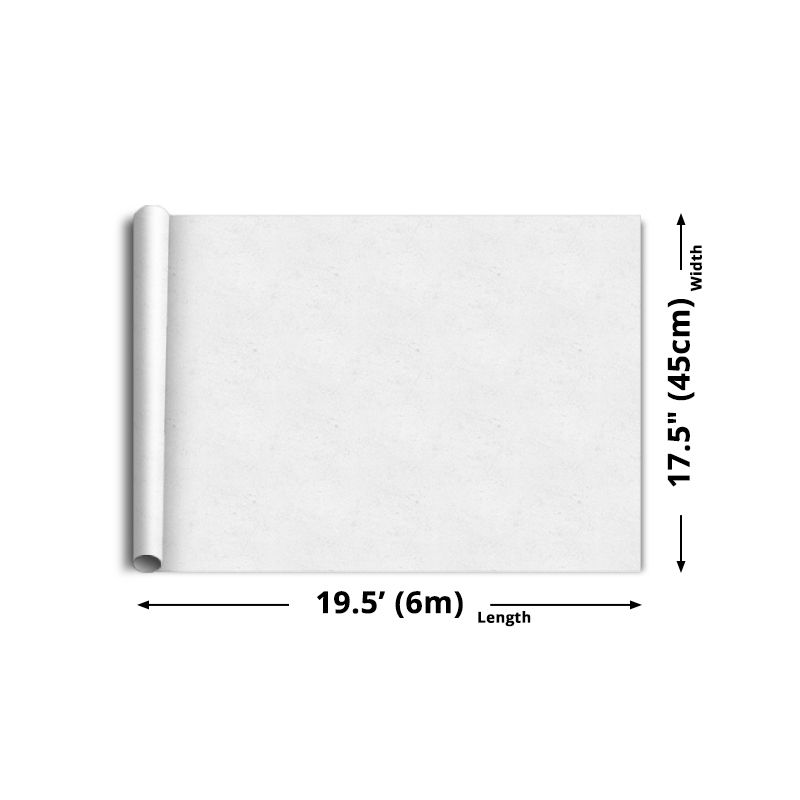 White Brick Effect Wallpaper Roll Easy Peel Off Wall Decor for Home, Self Sticking