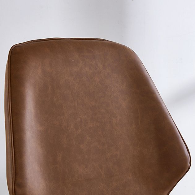 Silla de comedor de metal de estilo contemporáneo, sillas laterales sin brazos con respaldo lateral para cocina