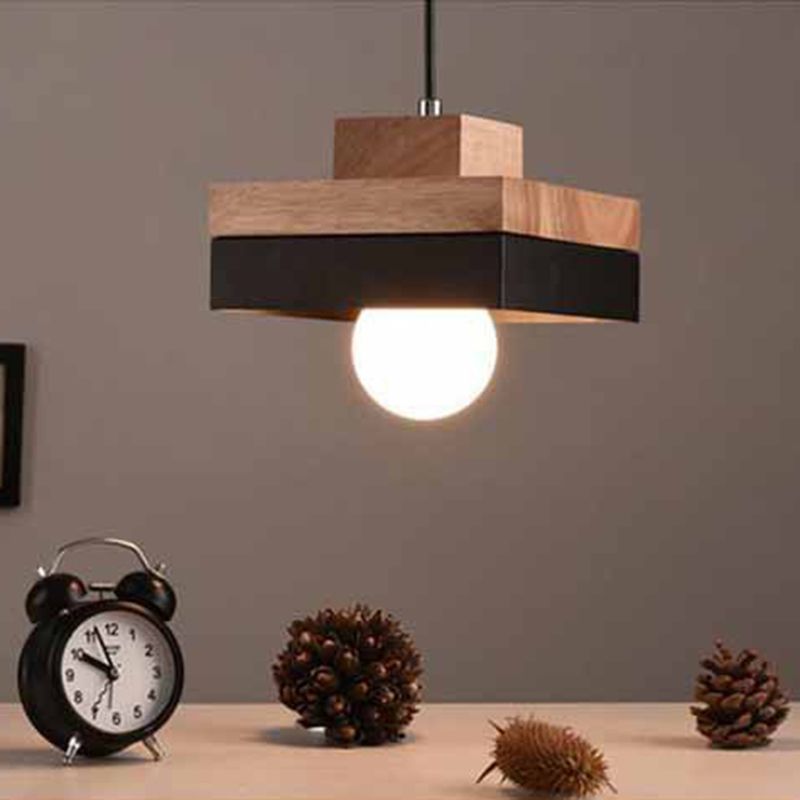 Geometric 1-Light Down Mini Pendant Metal Modern Style Down Lighting Pendant