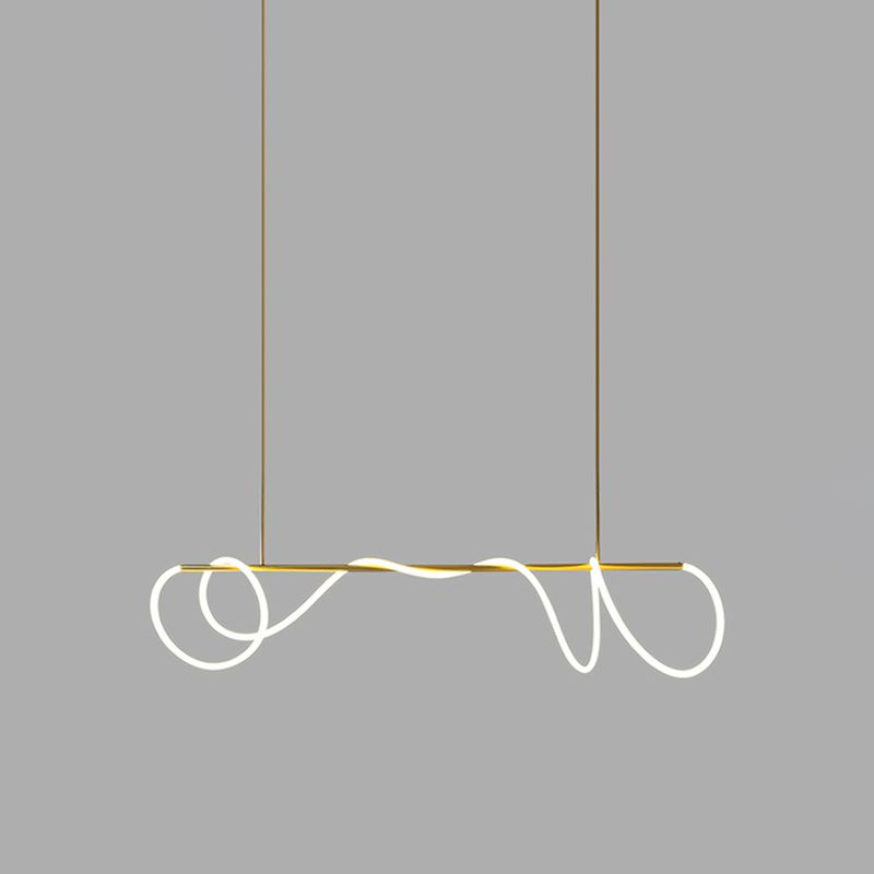 Modern Flexible Dining Chandelier Light Modern Dining Room Pendant Light Fixture