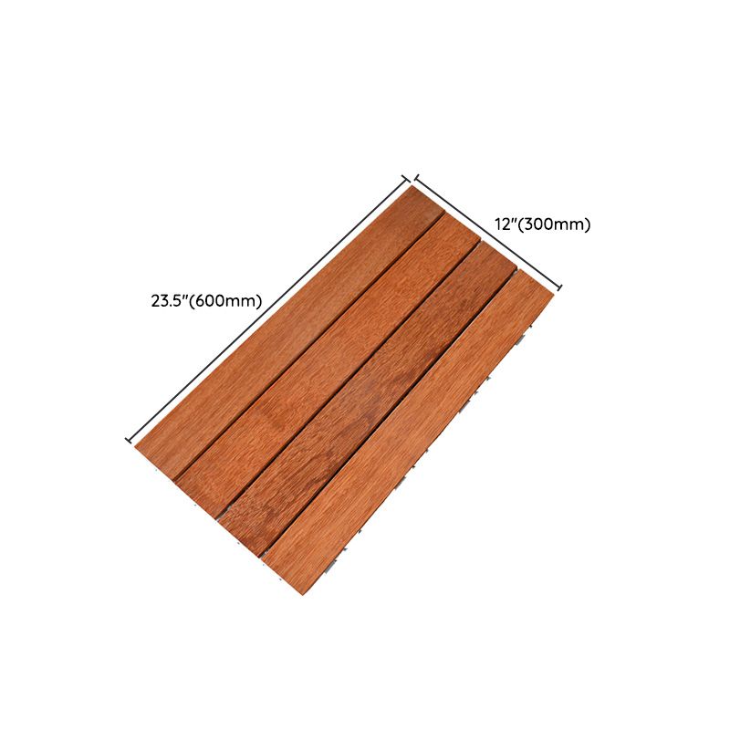 Interlocking Hardwood Flooring Waterproof Wood Flooring Tiles