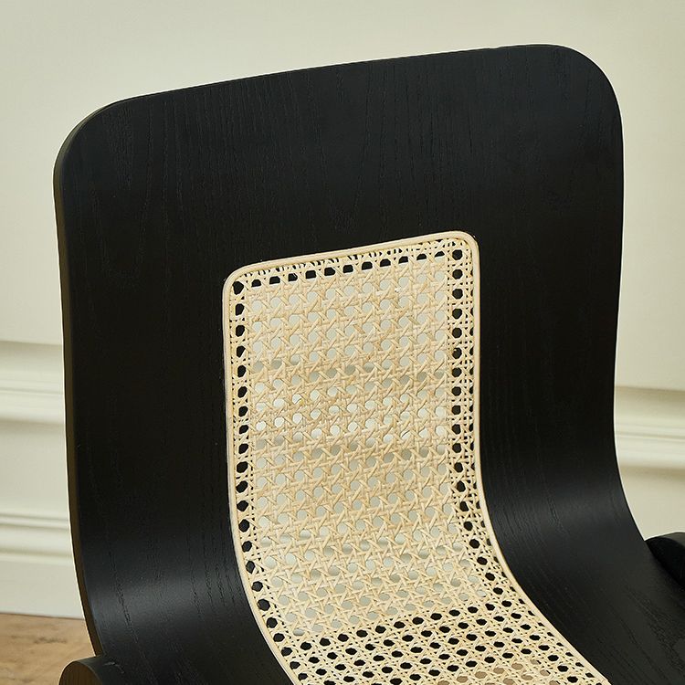 Contemporary Dining Room Armless Solid Wood Parsons Dining Chair