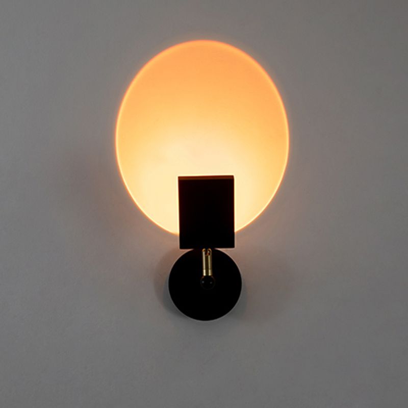 Armed 1-Light Modern Sconce Light LED Metal Wall Lighting Ideas for Living Room