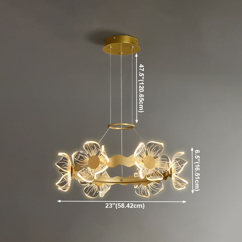 Contemporary  Ceiling Pendant Light Glass Hanging Pendant Light for Living Room
