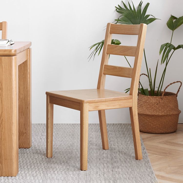 Contemporary Solid Wood Ladder Back Dining and Accent Chairs
