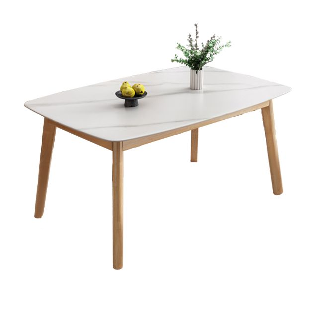 Steen eetkamer verzameling eigentijdse rechthoek eettafel voor keukenhuis