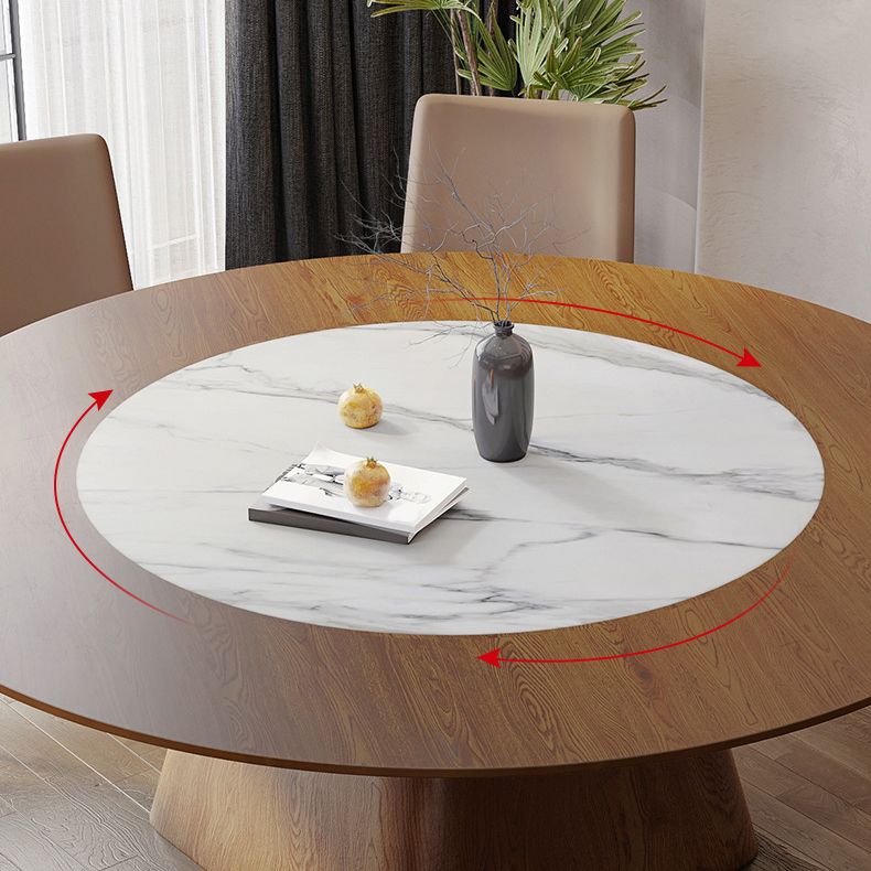 Modern Style Wooden Table Set 1/6/8/9/12 Pieces Dining Set for Kitchen