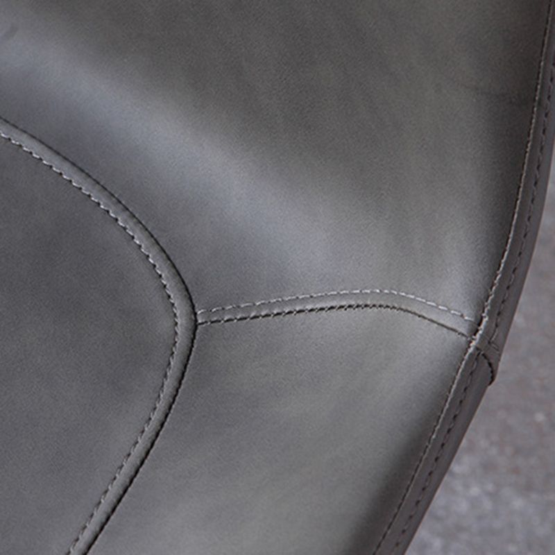 Modern Style Microfiber Leather Chair 20'' Wide Parsons Chair for Home