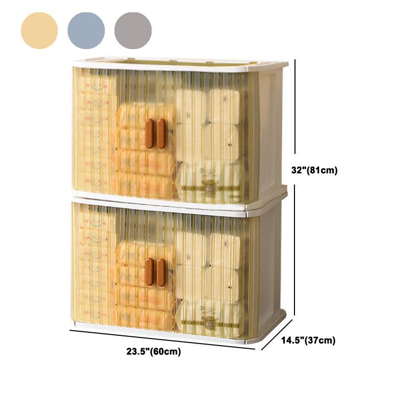 Modern Style Wooden Wardrobe Plastic Freestanding Wardrobe Closet for Bedroom