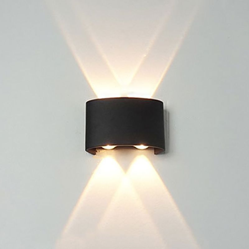 Zeitgenössischer Minimalismus Wandleuchte Aluminium wasserdicht