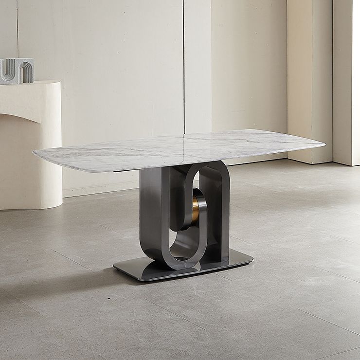 Rectangle Modern Dining Table Set 1/2/5/7 Pcs Dinette Set for Dining Room