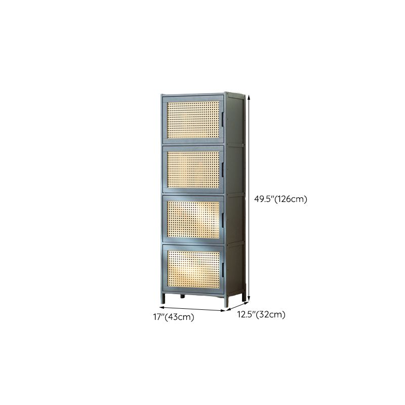 Modern Accent Cabinet with  Doors and Straight Legs for Living Room