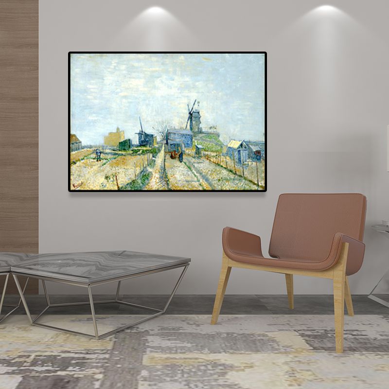 Van Gogh – peinture sur toile de couleur douce, impression d'art mural de terres agricoles pour la décoration de la maison