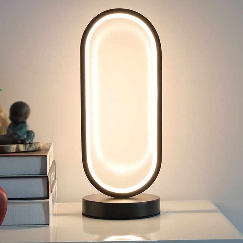 1-licht lineaire tafelverlichting moderne stijl metalen tafellicht voor het bedzijde