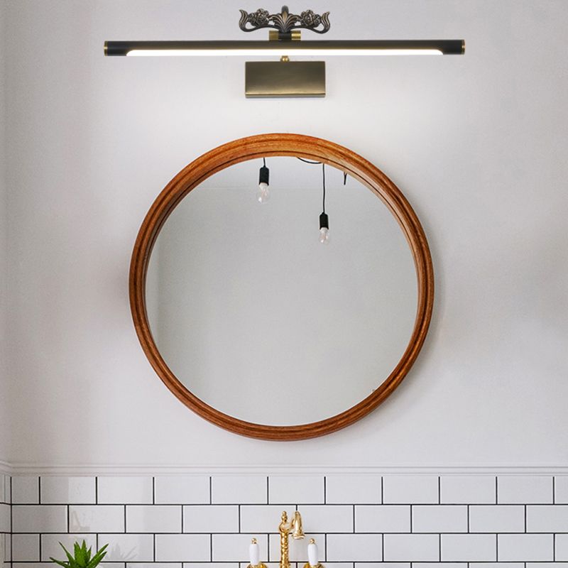 Modern Style Geometric LED Wall Lamps Metal 1-Light Mirror Wall Lighting Ideas