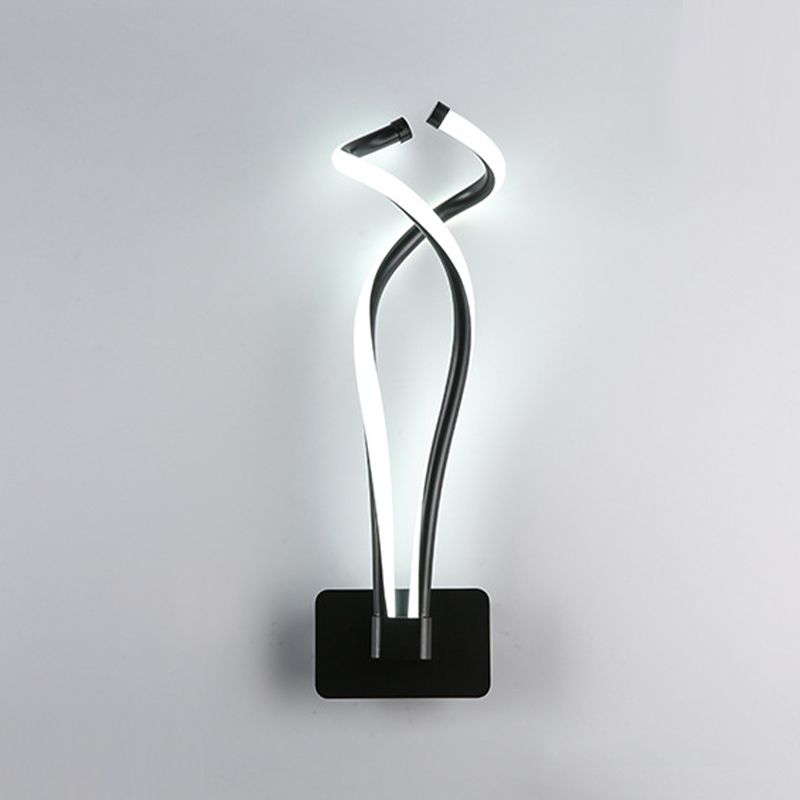 Nachtwandlicht moderner Minimalismus führte zwei Lichtmontage -Beleuchtung