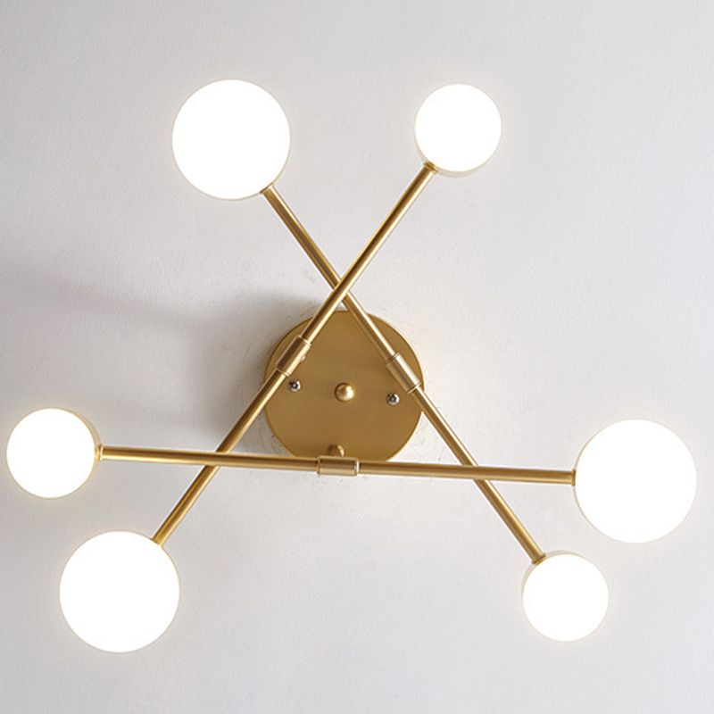 Luci cilindriche del lampadario cilindrico in metallo moderno a 6 luci a pendente