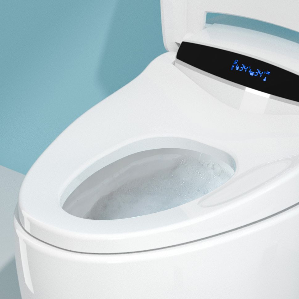 Contemporary One-Piece Toilet Bowl Floor Mounted Urine Toilet for Washroom