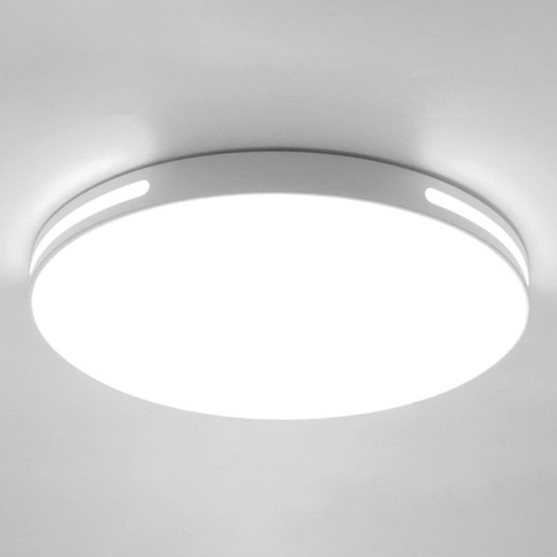 1-Light Geometric Shade Flush Mount Modern Simple Style Flush Mount Ceiling Light Fixture