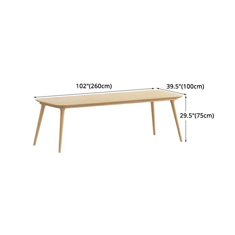 Industrial 1/2/9 Pieces Dining Set Solid Wood Dining Table for Home Use