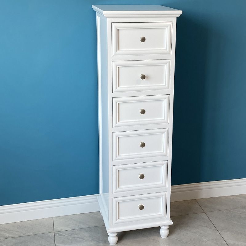 Solid Wood Accent Chest with Drawers Rectangle 13.77" Wide Chest