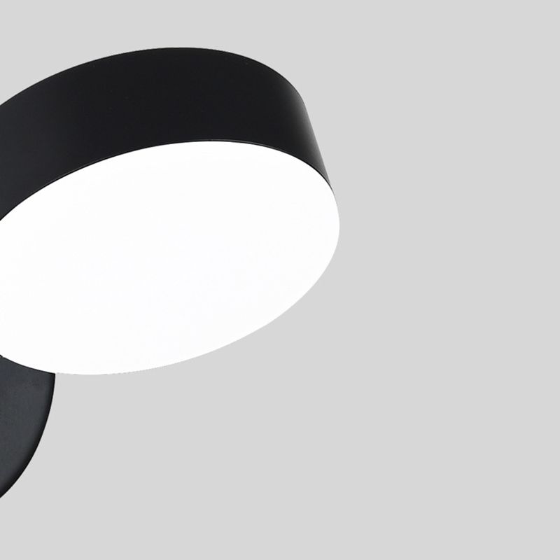 Éclairage mural en acrylique contemporain contemporain à 1 lumière pour chambre à coucher