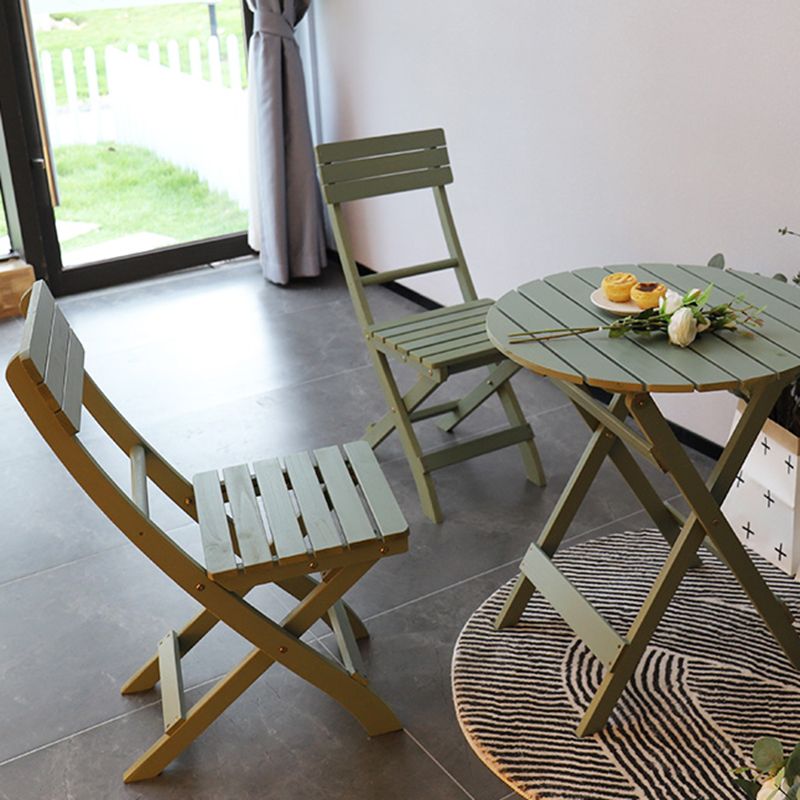 18" Wide Contemporary Side Chair Green Armles Dining Side Chair