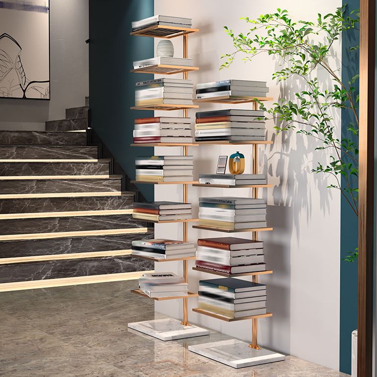 Libreria di scaffali di libreria aperta in stile moderno per casa per casa