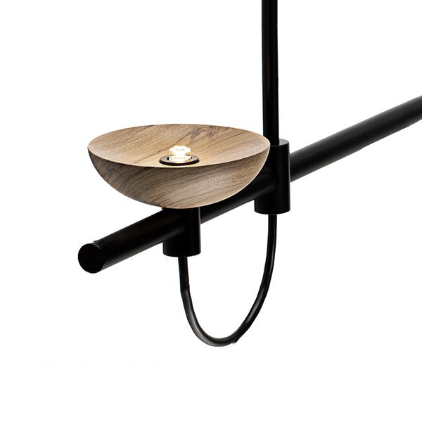 Luces colgantes lineales de estilo moderno 2 luces colgantes de la isla ligera