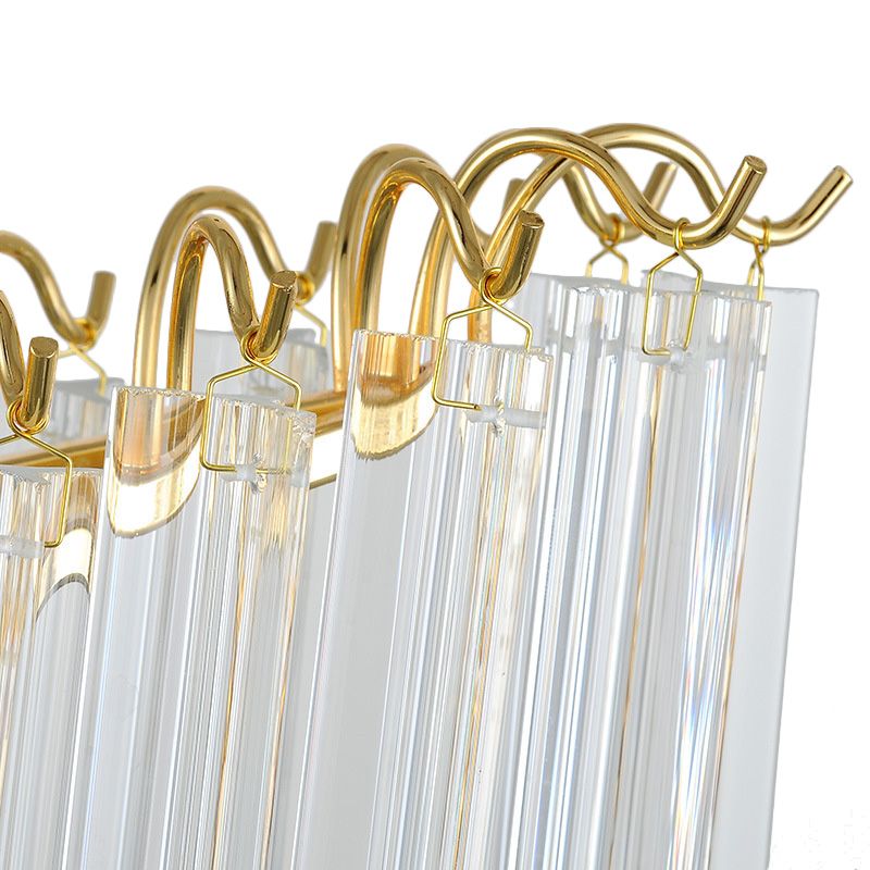 Blumenkristall Kronleuchter Lampe moderne 3 Köpfe Gold Suspension Licht für Esszimmer