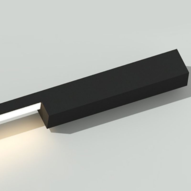 Metal Linear Shape Vanity Lights Modern Style 1 Light Vanity Light Fixtures